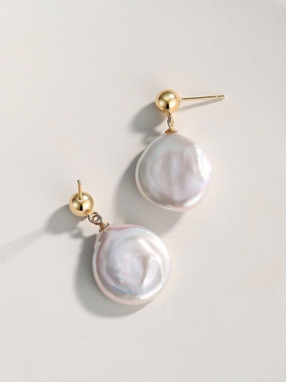 Refined Grace Baroque Pearl Earrings