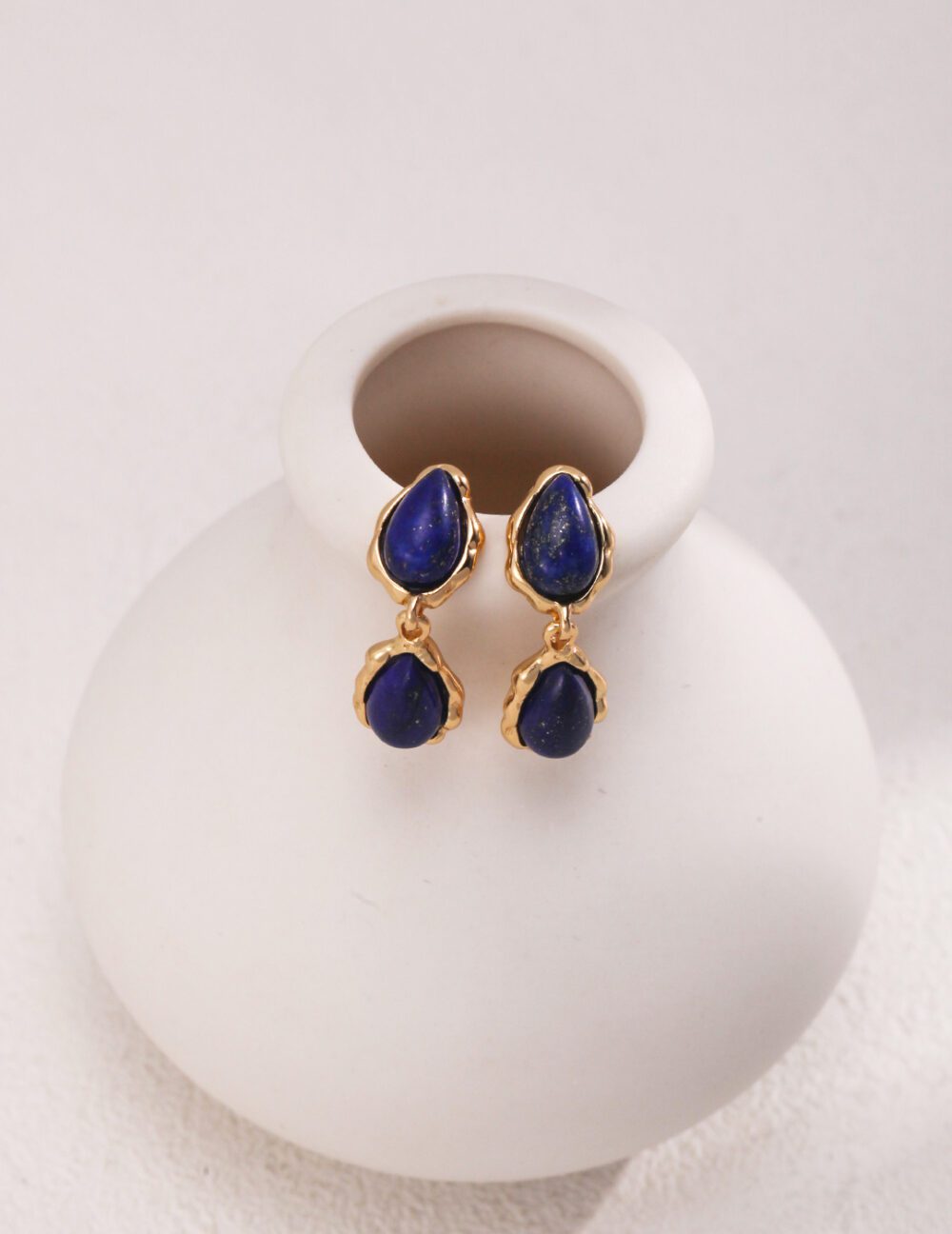 Celestial Lapis Lazuli Earrings